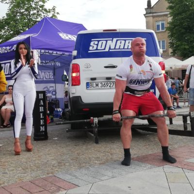 Marek Czajkowski najlepszy w zawodach Strongman w Białymstoku