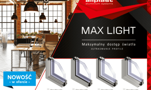 Max Light – nowość w ofercie systemów okiennych