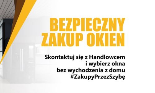 Bezpieczne zakupy przez szybę… OknoPlus