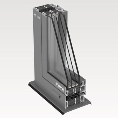 StolArchi 2021: Aluron – AS 110 – pięciokomorowe pasywne okna aluminiowe
