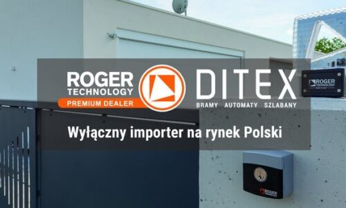 Ditex wyłącznym importerem Roger Technology w Polsce