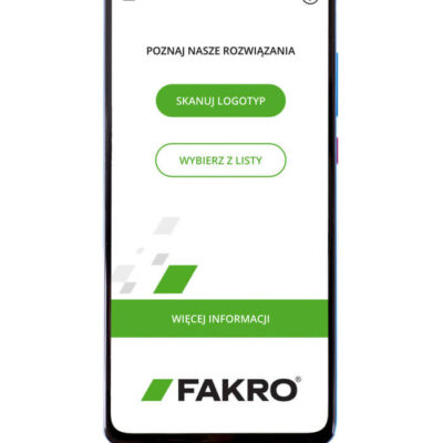 StolArchi 2021: Fakro – aplikacja Fakro Innovations