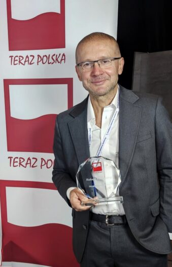 Robert Konieczny statuetka Teraz Polska