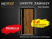 NEWAY – promocja na ukryte zawiasy w wersjach wyposażenia SILVER i GOLD