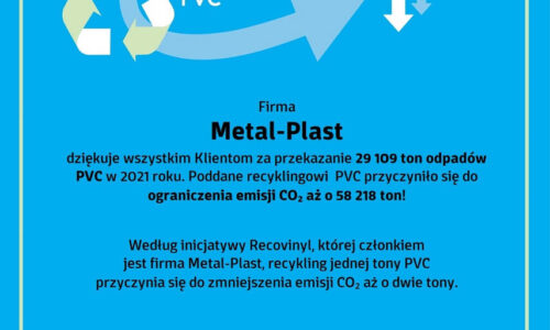 METAL-PLAST z partnerami. Rekordowo zielony wynik za 2021!