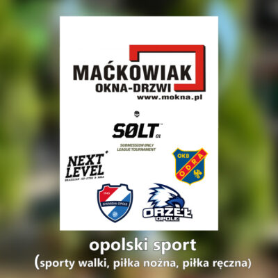 Mecenas Sportu: Maćkowiak Okna i Drzwi – opolski sport