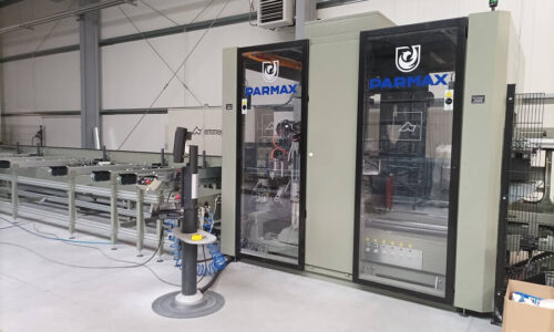 Zestaw maszyn R&D TECH zainstalowany w firmie Parmax