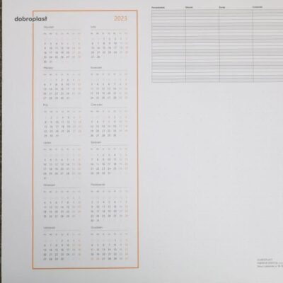 Kalendarz biurkowy: Dobroplast II