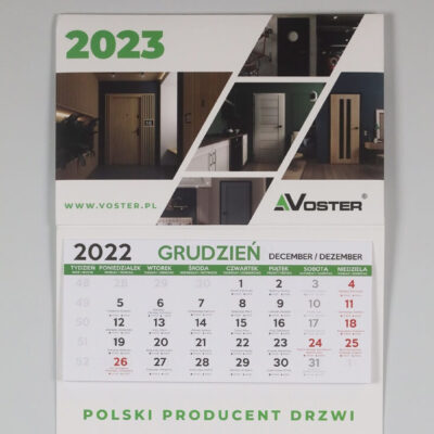 Kalendarz ścienny: Voster