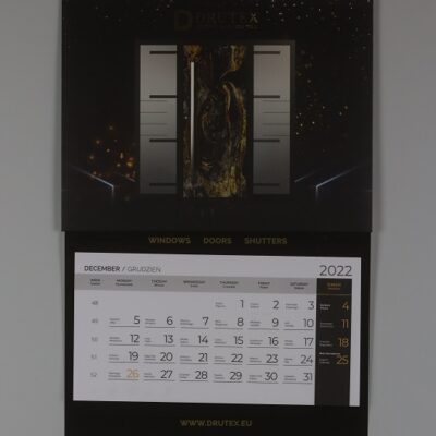 Kalendarz ścienny: Drutex