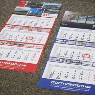 Zestaw kalendarzy: Dormakaba