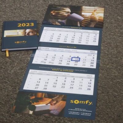 Zestaw kalendarzy: Somfy