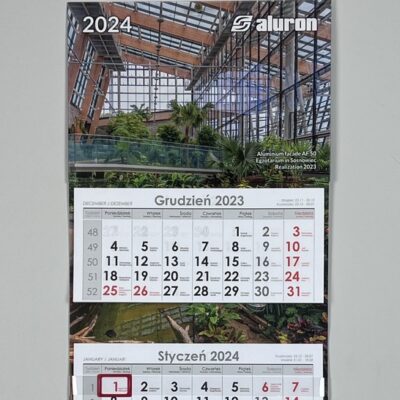 Kalendarz ścienny: Aluron