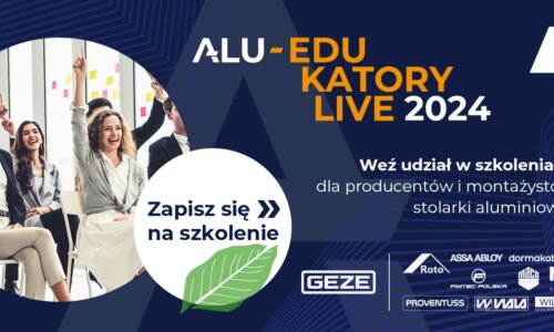 ALUPROF: Wiosenna edycja cyklu ALU-Edukatory Live!