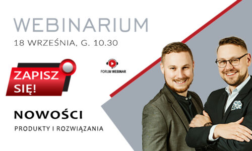 Forum Webinar #2 – poznaj kolejne nowości na sezon 2024