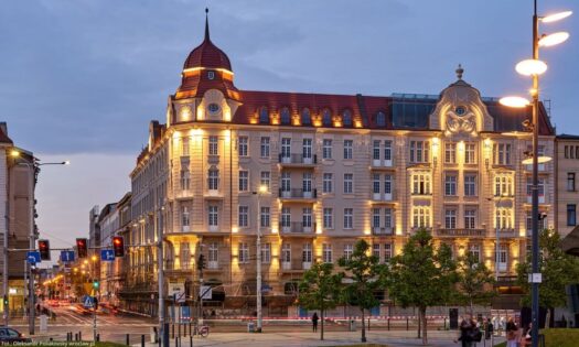 Renowacja zabytkowej elewacji Hotelu Grand we Wrocławiu. Modernizacja Roku