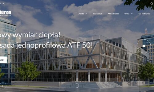 ALURON: Innowacyjna strona internetowa