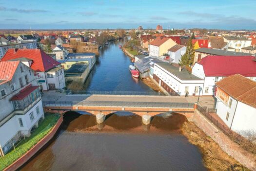 modernizacja mostu przy ulicy Powstańców Warszawskich w Darłowie. Modernizacja roku