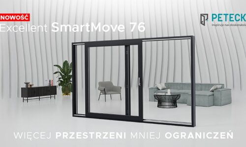 PETECKI: System balkonowych drzwi przesuwnych Excellent SmartMove 76