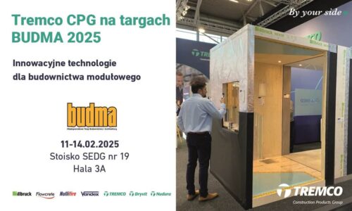 Rozwiązania TREMCO CPG dla budownictwa modułowego