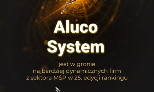 ALUCO System po raz czwarty w rankingu „Gazele Biznesu”