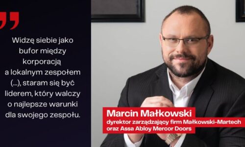 Marcin Małkowski: napędzają mnie wyzwania