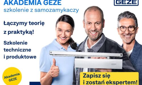 GEZE: Szkolenie – samozamykacze i urządzenia podtrzymujące