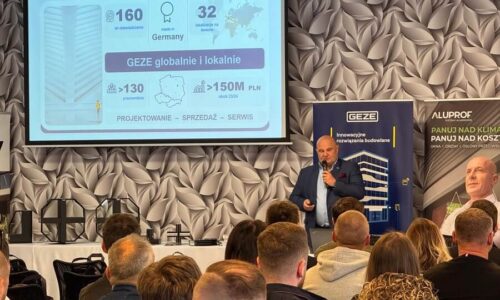 GEZE Polska głównym partnerem cyklu Alu-Edukator 2025
