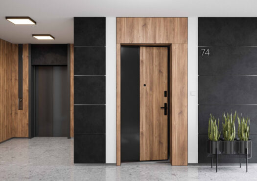 Gradara U69_HPL 0190 Kronospan_PANEL RYFLOWANY Entra