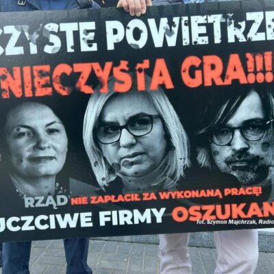 „Czyste Powietrze” winne miliony złotych. Wykonawcy protestują