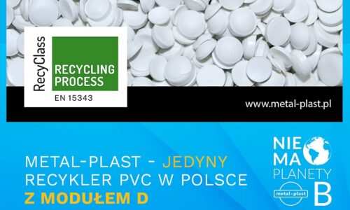METAL-PLAST ponownie z certyfikatem RecyClass