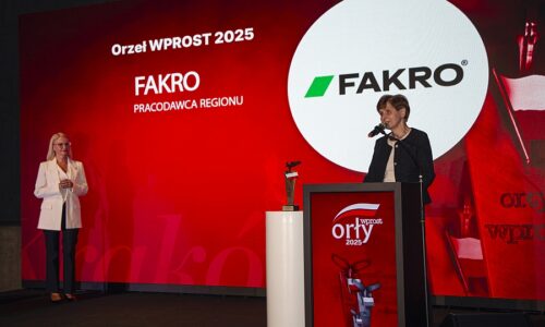 FAKRO nagrodzone tytułem „Najlepszy Pracodawca Regionu”