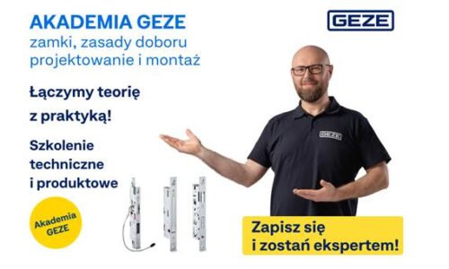 Akademia GEZE: ST6 Zamki – zasady doboru, projektowanie i montaż