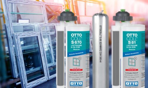 Perfekcyjne klejenie okien i drzwi z OTTOCOLL® S 88, S 81 i S 670