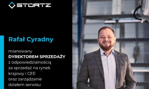 STÜRTZ: Rafał Cyradny mianowany dyrektorem sprzedaży Stürtz Polska