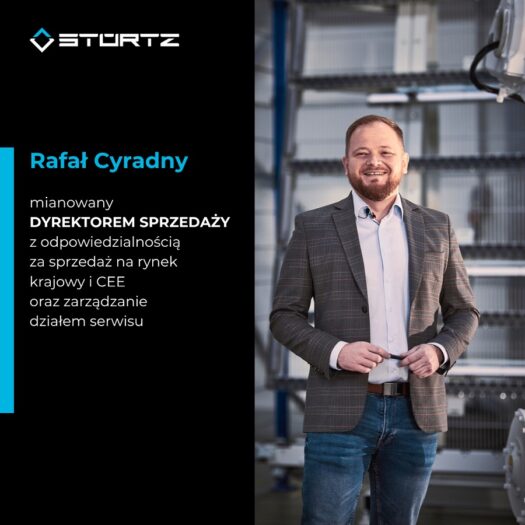 Rafał Cyradny Dyrektorem Sprzedaży Stürtz Polska