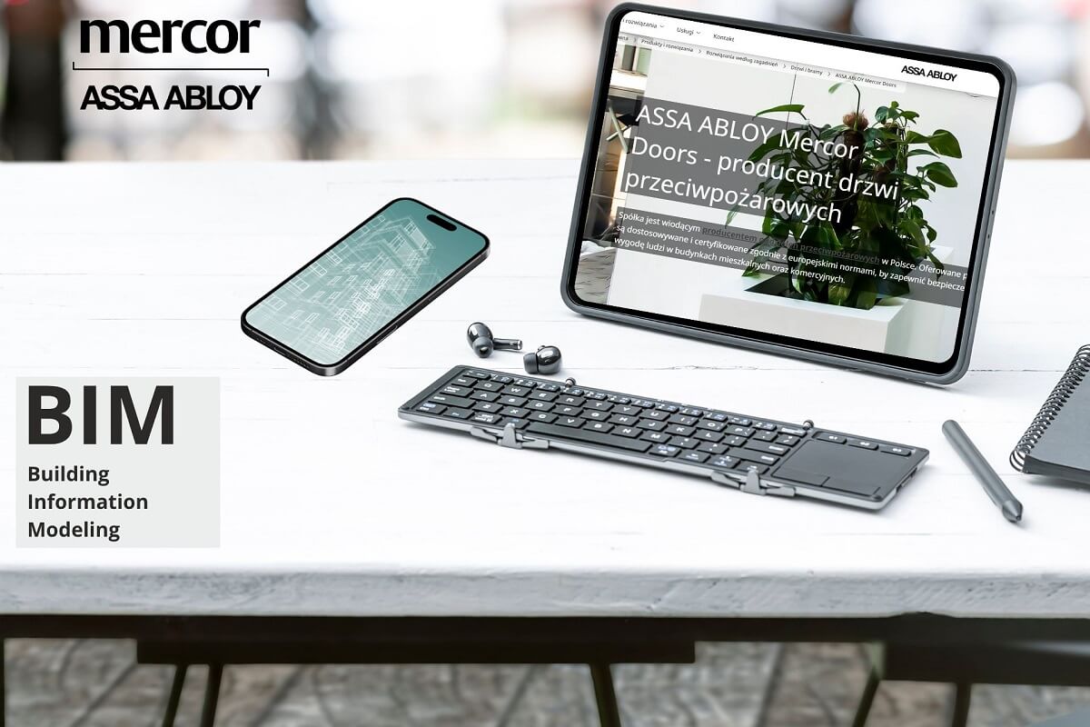 BIM Assa Abloy mercor doors