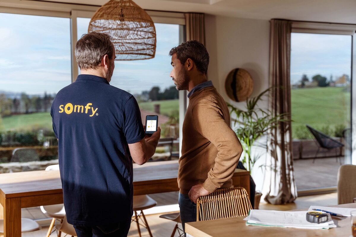 Somfy smart home łatwa i komfortowa obsulga