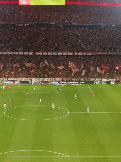 Bayern - RB Lipsk Drutex reklama