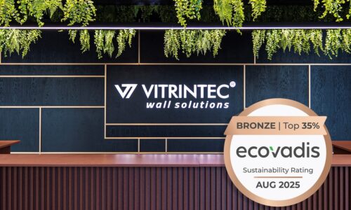 Brązowy medal EcoVadis dla firmy VITRINTEC