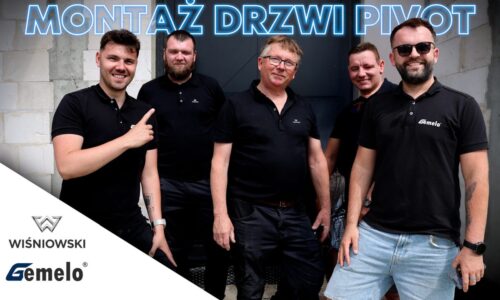 Pierwszy montaż drzwi pivotowych WIŚNIOWSKI na YouTube