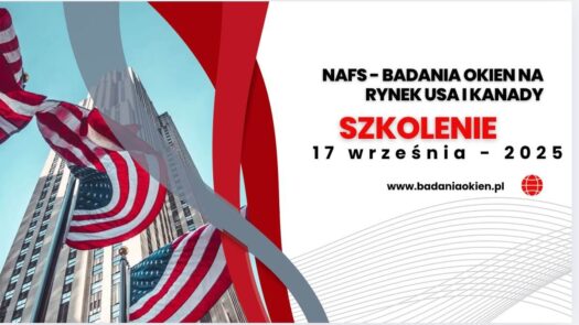 mobilne laboratorium badania okien i drzwi USA