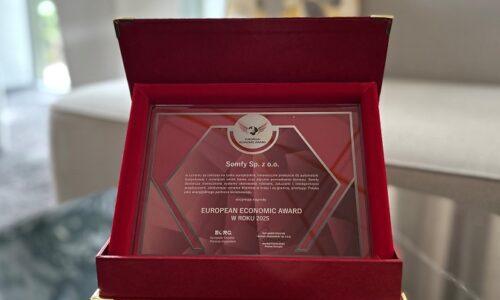 SOMFY z nagrodą European Economic Award