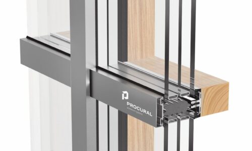 PROCURAL: Ściana PF152A – montaż na podkonstrukcji