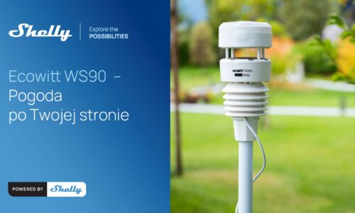SHELLY prezentuje Ecowitt WS90 – integracja domu z naturą