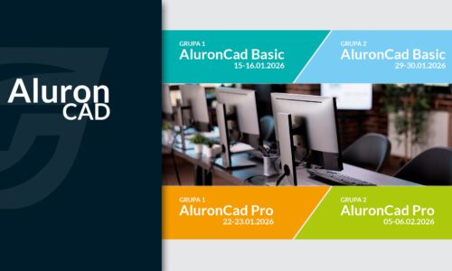 ALURON: Szkolenia z obsługi AluronCad styczeń-luty 2025