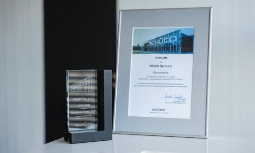 PAGEN z wyróżnieniem od Schüco