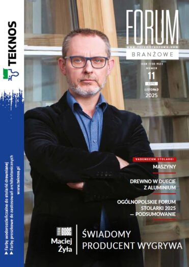 Okładka forum branżowe listopad maciej żyła