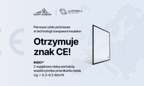 SAINT-GOBAIN GLASS: INSIO® – szkło próżniowe z izolacją