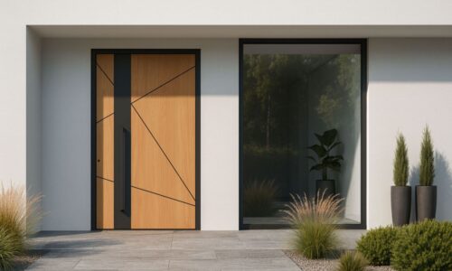 Nowa kolekcja paneli drzwiowych Aluron APV do drzwi pivotowych